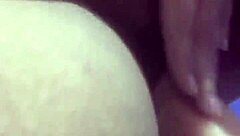 woman alone plays with her toy