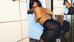 watch this hot girl dancing naked with her big tits and ass bouncing