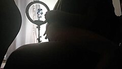 Angelg and Kuzz engage in passionate pussy sucking on a chair in this intimate scene