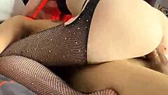 I enjoy sucking dick in stockings while fingering and having real sex