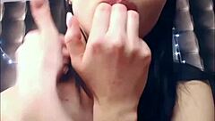 girl's fingering her tight pussy so good 😍