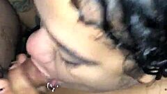 Intense deepthroat face fucking in Brownsville ends with massive swallow