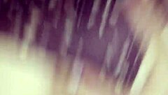 Latina wife rides in brown panties during quarantine