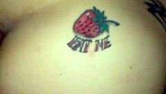 Monica Frazier bent over in doggystyle position getting her pussy fucked hard by a guy