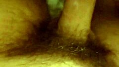 I'm riding my big white cock right now