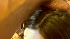 jackie hoff, that white slut, gagging on 3 strangers' bbc at the party! 😈