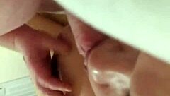 Mia, that slut, is sucking my cock deep and wet in this blowjob scene.