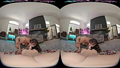 vrallure gets a little closer with tits and toys in pov masturbation!