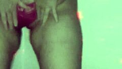 latina milf rides and gets anal in hidden party hall filming without husband knowing