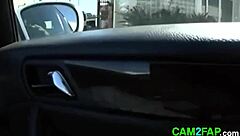 Blonde Beauty Offers Sultry Blowjob with Tits Exposed in Steamy Sex Scene