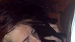 bbw enjoying a relaxing blow job session