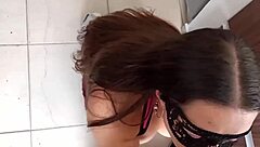 listen to how this hot latina colombian desi bhabhi sucks her stepbrother's cock like a true whore wife?