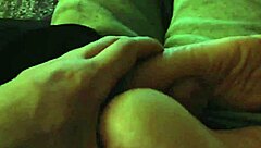 She Gives Intense Footjob