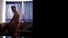 Latina teen rides hard in hardcore scene, her ass bouncing wildly