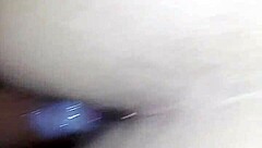 Amateur bent over in homemade scene