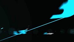 alix lynx does a surreal swing solo in her daisy dukes