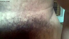 dude flashing his hard cock for the camera!