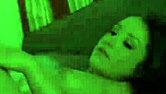 Lola Foxx teases her wet pussy – for you?