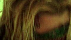 anarchy sanchez gives interracial blowjob to blonde