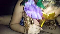 my wife gives a hot blowjob