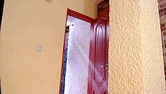 a horny amateur gay boy gets his cock hard and ready for some action