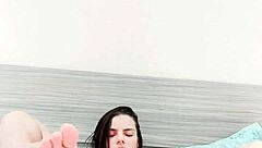 débora andrade masturbates solo