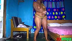 my bbw gf seduces me with dance