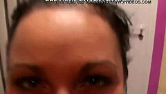 Amateur Brunette Gets Cum Covered After Hard Outdoor Fuck