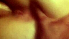 Amateur couple tries anal sex for the first time