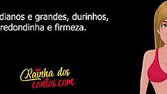 Fucking the maid's daughter in erotic tale