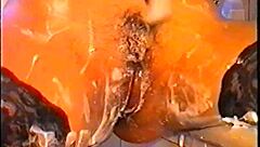 Alicia SHAVES her smooth skin carefully