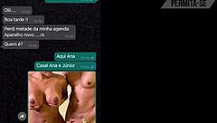 o corno adora me ver rebolando em um pauzão – menage 24