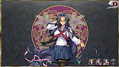 i watch this anime gif of zhou yu in uniform from shinrenki musou tenka touitsu den, it's so detailed and exciting