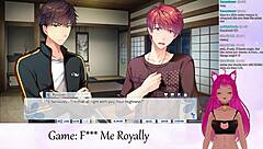 Vtuber Plays F Me Royally Part 1 With Kissing Scenes