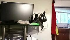 watch her clean and change in pov