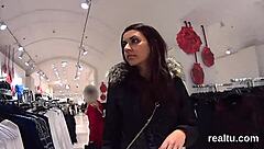 Wow, this perfect Czech nympho got seduced at the hypermarket and drilled hard in POV!