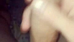 Hubby feels deep pleasure masturbating at home