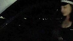 Hey, did you see that hot cop at Halloween sucking him dry till he burst?