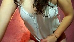 Hey, check out this sexy latina milf showing off her big ass and tits