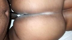 she gets wet as i fuck her big ass pussy from behind