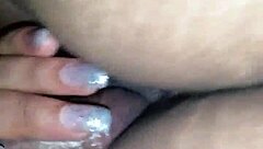 Hey, watch this fiery redhead bounce on that massive black cock with wild energy! 🔥😉