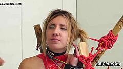 spicy sweetie feels intense pleasure in asshole asylum