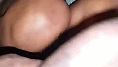 Hey, watch this fiery redhead bounce on that massive black cock with wild energy! 🔥😉