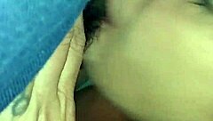 hotel blowjob with interracial amateurs in a casual setting