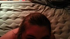 i gived an amatuer blowjob and cumshot