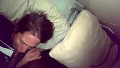 amateur giving hardcore blowjob on webcam