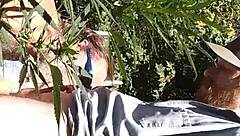 Hot suck and fuck in the 420 patch!