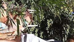 Hot suck and fuck in the 420 patch!