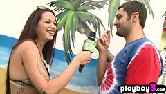 Teen In Bikini Smashed!