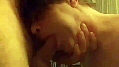 She's sucking that big cock with deepthroat technique and enthusiasm right now!